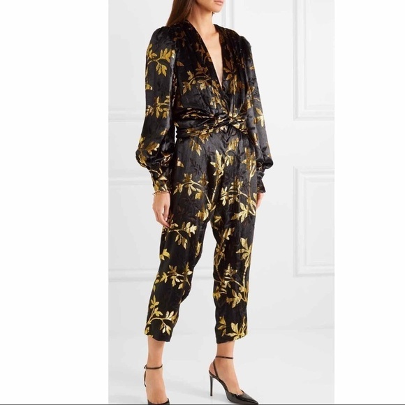 Dodo Bar Or Anatalya Silk Blend Jumpsuit - Picture 2 of 11